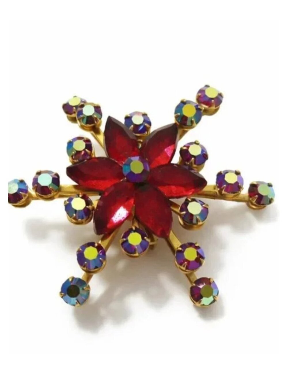 Vintage Rhinestone Brooch